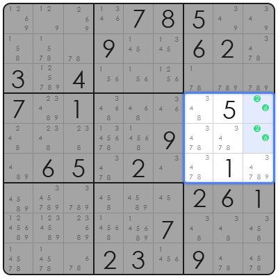 sudoku swordfish method